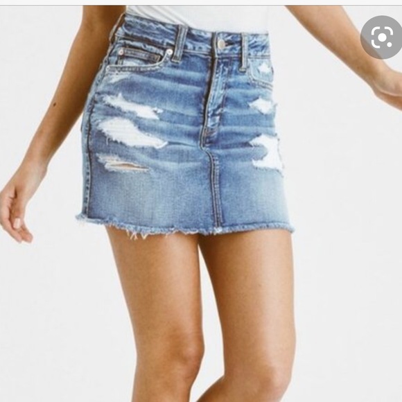 American Eagle Denim Skirt - Picture 5 of 7